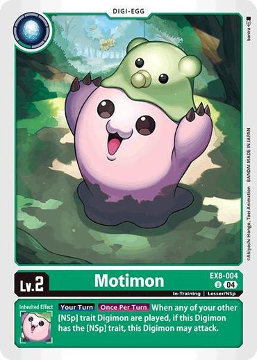 Motimon [EX8-004] [Chain of Liberation] (ONLINE ORDER ONLY)