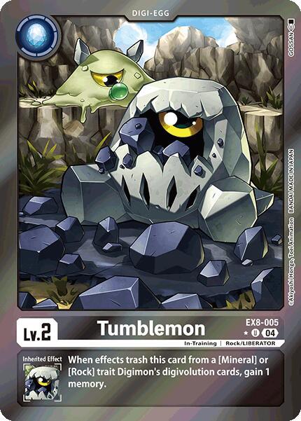 Tumblemon [EX8-005] (Limited Foil) [Chain of Liberation] (ONLINE ORDER ONLY)