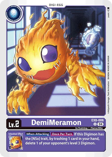 DemiMeramon [EX8-006] [Chain of Liberation] (ONLINE ORDER ONLY)