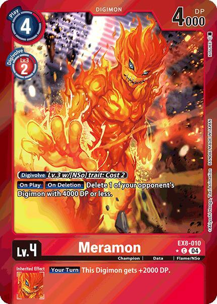Meramon [EX8-010] (Limited Foil) [Chain of Liberation] (ONLINE ORDER ONLY)