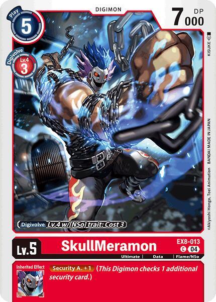 SkullMeramon [EX8-013] [Chain of Liberation] (ONLINE ORDER ONLY)