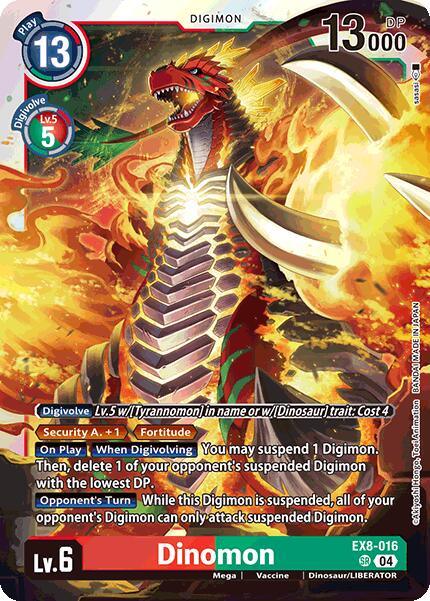 Dinomon [EX8-016] [Chain of Liberation] (ONLINE ORDER ONLY)