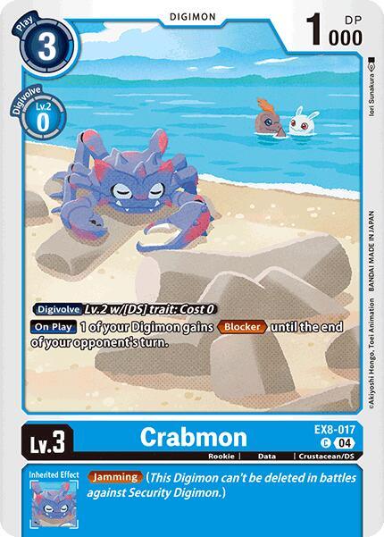 Crabmon [EX8-017] [Chain of Liberation] (ONLINE ORDER ONLY)