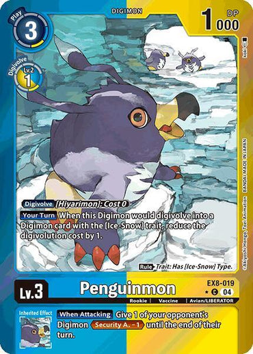 Penguinmon [EX8-019] (Limited Foil) [Chain of Liberation] (ONLINE ORDER ONLY)