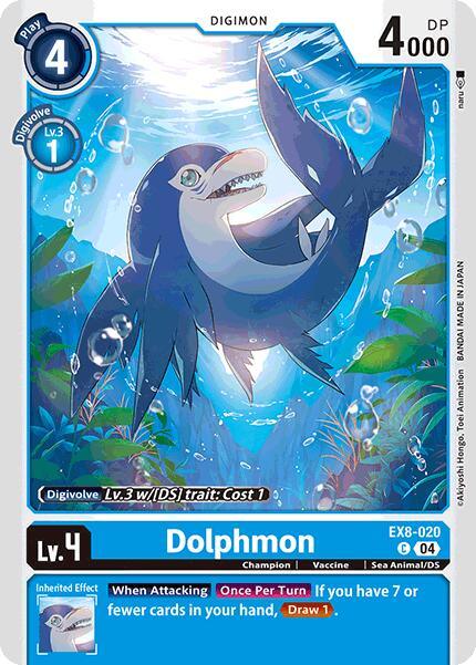 Dolphmon [EX8-020] [Chain of Liberation] (ONLINE ORDER ONLY)