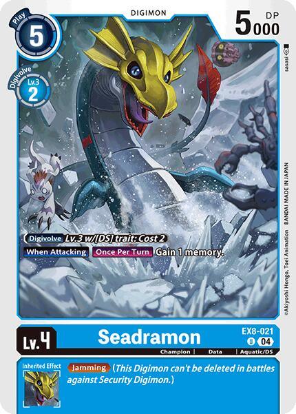 Seadramon [EX8-021] [Chain of Liberation] (ONLINE ORDER ONLY)
