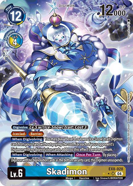 Skadimon [EX8-028] (Alternate Art) [Chain of Liberation] (ONLINE ORDER ONLY)