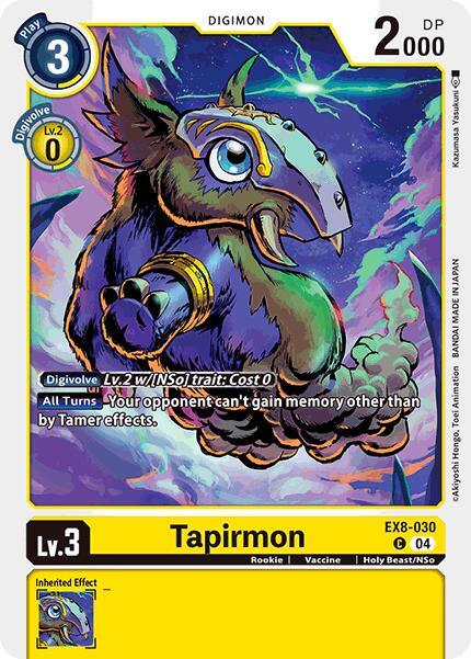 Tapirmon [EX8-030] [Chain of Liberation] (ONLINE ORDER ONLY)