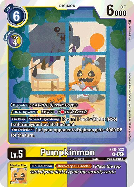 Pumpkinmon [EX8-033] [Chain of Liberation] (ONLINE ORDER ONLY)