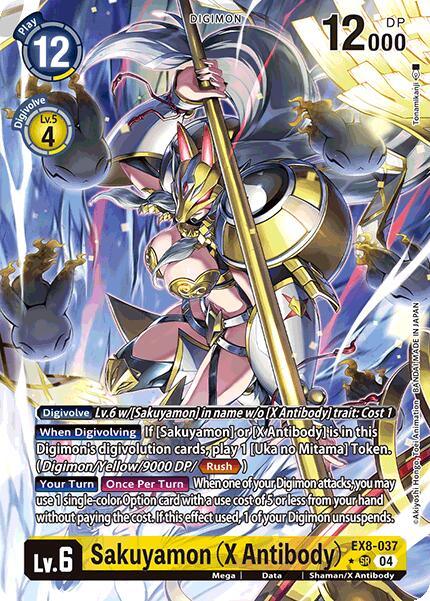 Sakuyamon (X Antibody) [EX8-037] (Alternate Art) [Chain of Liberation] (ONLINE ORDER ONLY)