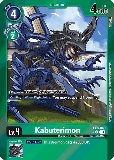Kabuterimon [EX8-040] (Limited Foil) [Chain of Liberation] (ONLINE ORDER ONLY)
