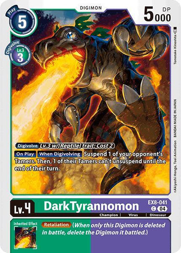DarkTyrannomon [EX8-041] [Chain of Liberation] (ONLINE ORDER ONLY)