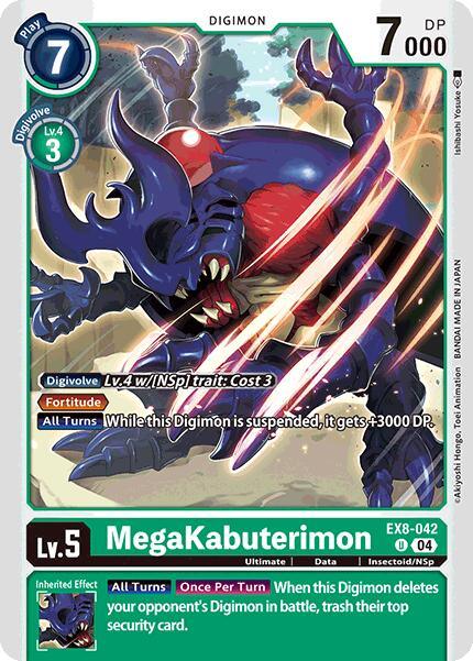 MegaKabuterimon [EX8-042] [Chain of Liberation] (ONLINE ORDER ONLY)