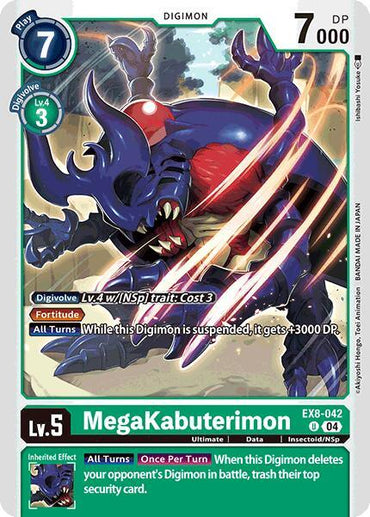 MegaKabuterimon [EX8-042] [Chain of Liberation] (ONLINE ORDER ONLY)