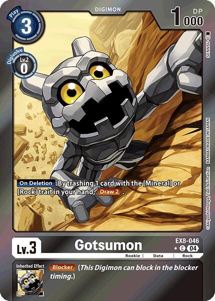 Gotsumon [EX8-046] (Limited Foil) [Chain of Liberation] (ONLINE ORDER ONLY)