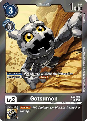 Gotsumon [EX8-046] (Limited Foil) [Chain of Liberation] (ONLINE ORDER ONLY)