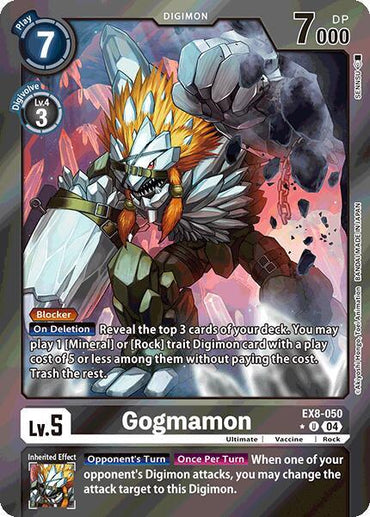 Gogmamon [EX8-050] (Limited Foil) [Chain of Liberation] (ONLINE ORDER ONLY)