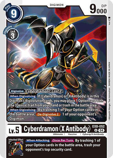 Cyberdramon (X Antibody) [EX8-052] [Chain of Liberation] (ONLINE ORDER ONLY)