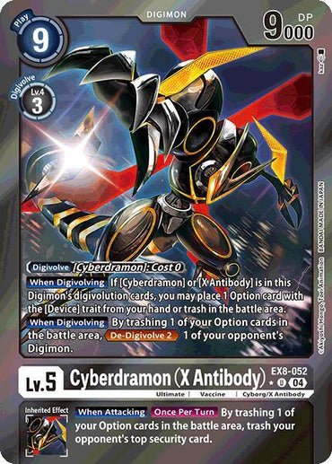 Cyberdramon [EX8-052] (X Antibody) (Limited Foil) [Chain of Liberation] (ONLINE ORDER ONLY)