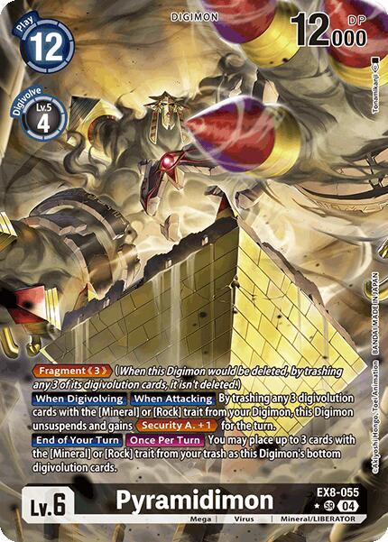 Pyramidimon [EX8-055] (Alternate Art) [Chain of Liberation] (ONLINE ORDER ONLY)