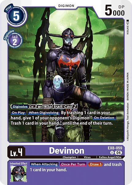 Devimon [EX8-059] [Chain of Liberation] (ONLINE ORDER ONLY)