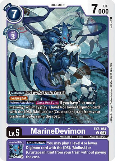 MarineDevimon [EX8-061] [Chain of Liberation] (ONLINE ORDER ONLY)