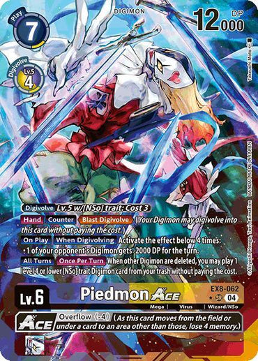 Piedmon ACE [EX8-062] (Alternate Art) [Chain of Liberation] (ONLINE ORDER ONLY)