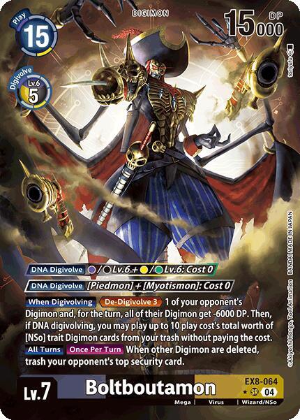Boltboutamon [EX8-064] (Alternate Art) [Chain of Liberation] (ONLINE ORDER ONLY)