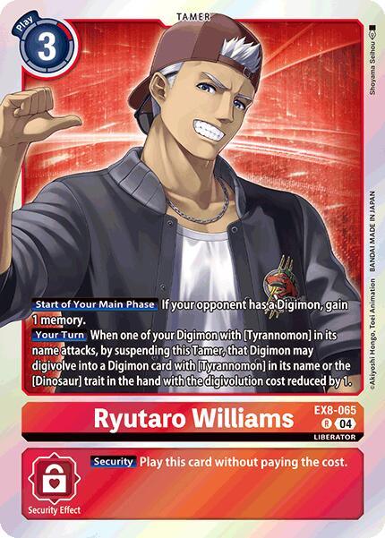 Ryutaro Williams [EX8-065] [Chain of Liberation] (ONLINE ORDER ONLY)