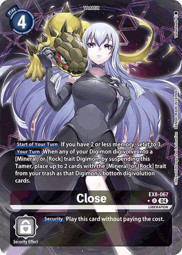 Close [EX8-067] (Alternate Art) [Chain of Liberation] (ONLINE ORDER ONLY)