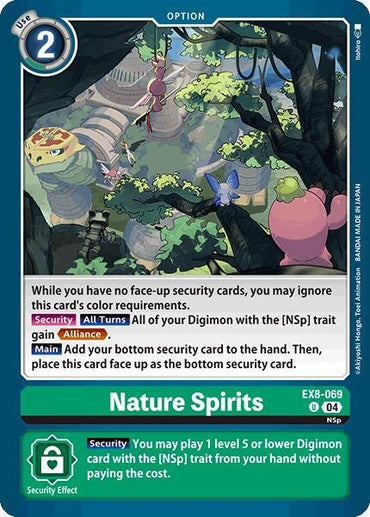 Nature Spirits [EX8-069] [Chain of Liberation] (ONLINE ORDER ONLY)