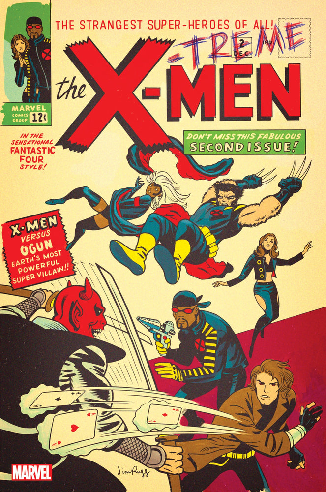 X-Treme X-Men #2 D Jim Rugg Homage Variant (12/28/2022) Marvel (ONLINE ORDER ONLY)