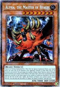 Alpha, the Master of Beasts (Starlight Rare) [PHRA-EN023] Starlight Rare (ONLINE ORDER ONLY)