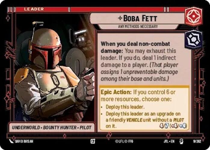 Boba Fett - Any Methods Necessary (009/257) [Jump to Lightspeed] (ONLINE ORDER ONLY)
