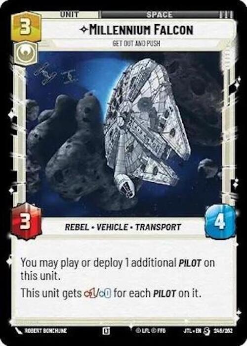 Millennium Falcon - Get Out And Push (249/257) [Jump to Lightspeed] (ONLINE ORDER ONLY)