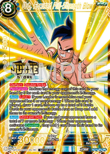 Uub, Focused Full-Strength Blow (Judge Pack Vol.16) (Store) (BT21-051) [Judge Promotion Cards] (ONLINE ORDER ONLY)