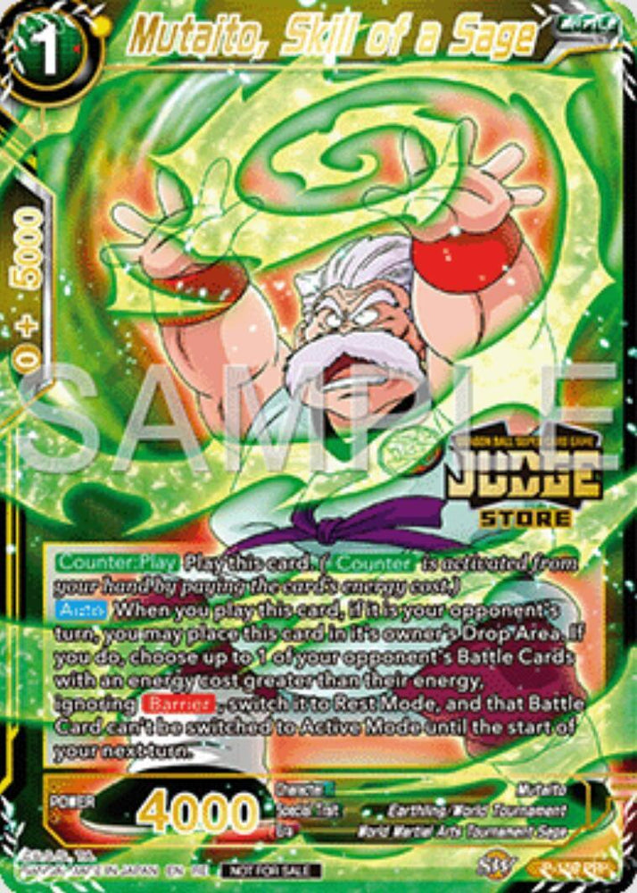 Mutaito, Skill of a Sage (Judge Pack Vol.16) (Store) (P-159) [Judge Promotion Cards] (ONLINE ORDER ONLY)