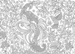 Puzzle: Color-Me Collection - Tropical Birds (ONLINE ORDER ONLY)