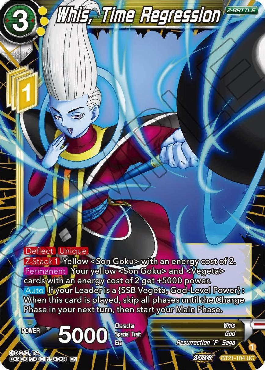 Whis, Time Regression (BT21-104) [Wild Resurgence] (ONLINE ORDER ONLY)