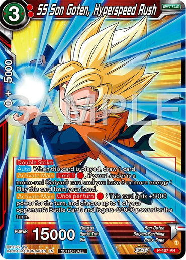 SS Son Goten, Hyperspeed Rush (Championship 2024 Finals Pack) (P-407) [Tournament Promotion Cards] (ONLINE ORDER ONLY)