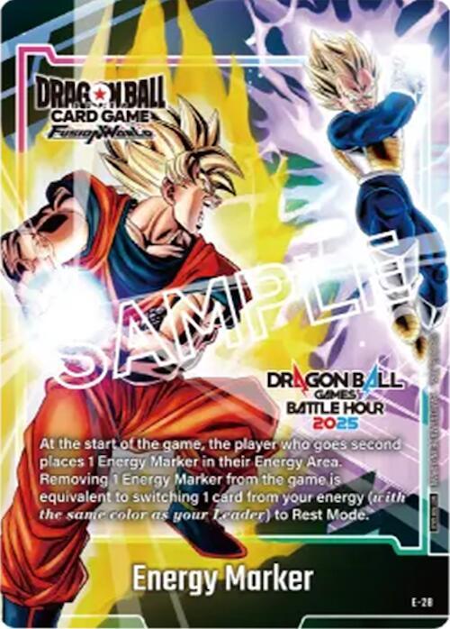 Energy Marker (Dragon Ball Games Battle Hour 2025 Promo Card Set) (E-28) [Fusion World Energy Markers] (ONLINE ORDER ONLY)