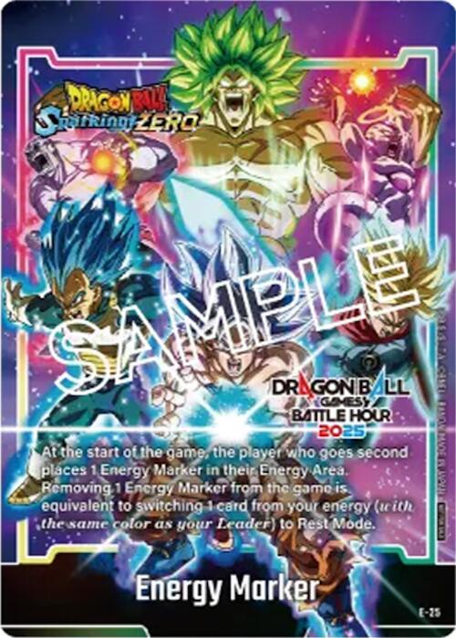 Energy Marker (Dragon Ball Games Battle Hour 2025 Promo Card Set) (E-25) [Fusion World Energy Markers] (ONLINE ORDER ONLY)