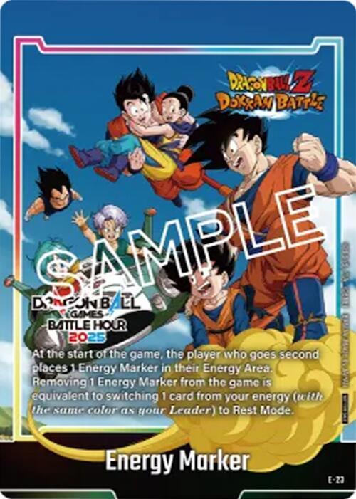 Energy Marker (Dragon Ball Games Battle Hour 2025 Promo Card Set) E-23) [Fusion World Energy Markers] (ONLINE ORDER ONLY)