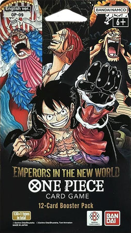 Emperors in the New World Sleeved Booster Pack | One Piece | New (ONLINE ORDER ONLY)