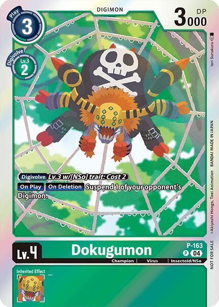 Dokugumon [P-163] (-Chain of Liberation- Upgrade Pack [Chain of Liberation Promos] (ONLINE ORDER ONLY)