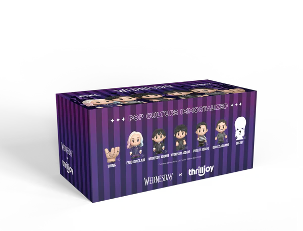 [Thrilljoy] Wednesday PIXL Blind Box Vinyl (1 in 108 chance of receiving a secret figure!) (ONLINE ORDER ONLY)