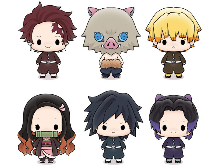 Megahouse: Demon Slayer: Kimetsu no Yaiba - Chokorin Mascot Box of 6 Figures (ONLINE ORDER ONLY)