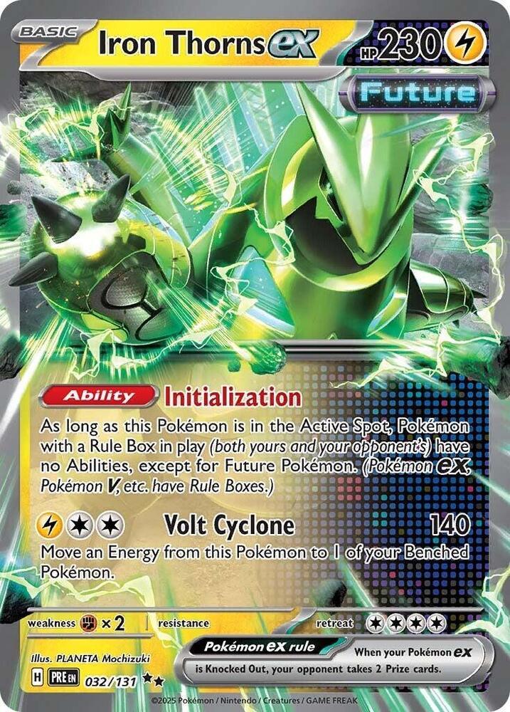 Iron Thorns ex (032/131) [Scarlet & Violet: Prismatic Evolutions] (Online Only)