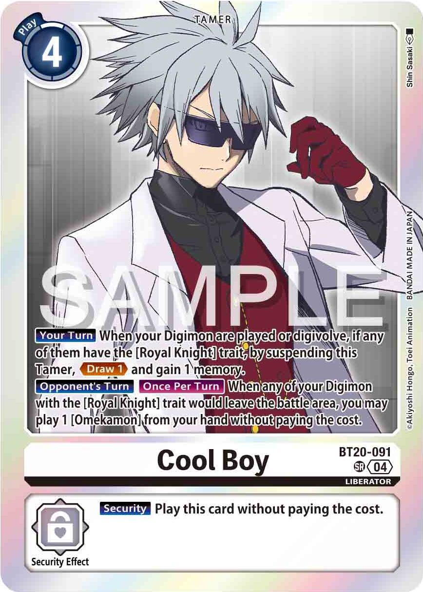 Cool Boy [BT20-091] [Release Special Booster Ver.2.0] (ONLINE ORDER ONLY)