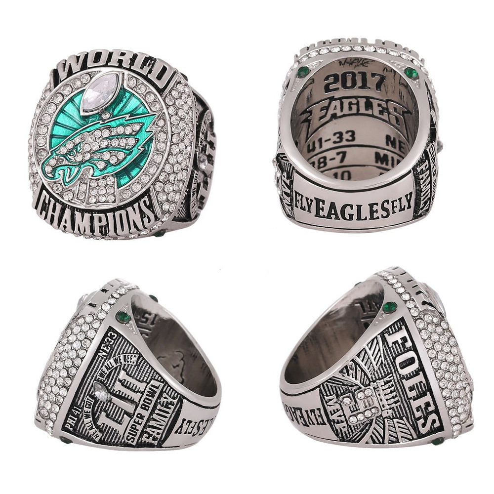 2017 Philadelphia Eagles Super Bowl  Championship Ring or Trophy — Replica Collectible Memorabilia
